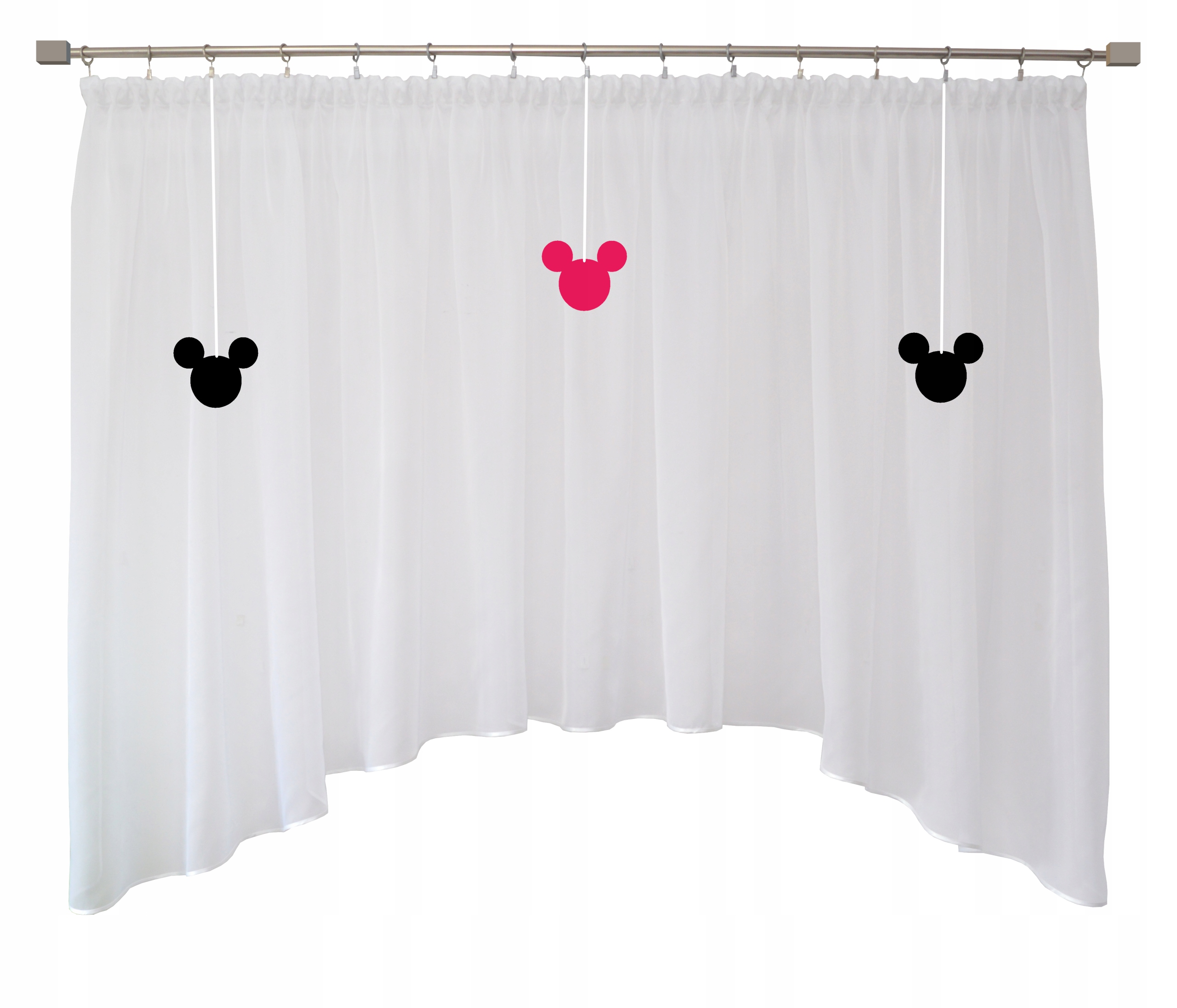 Zawieszka MYSZKA dekor ozdoba ażurowa sztywna ziel