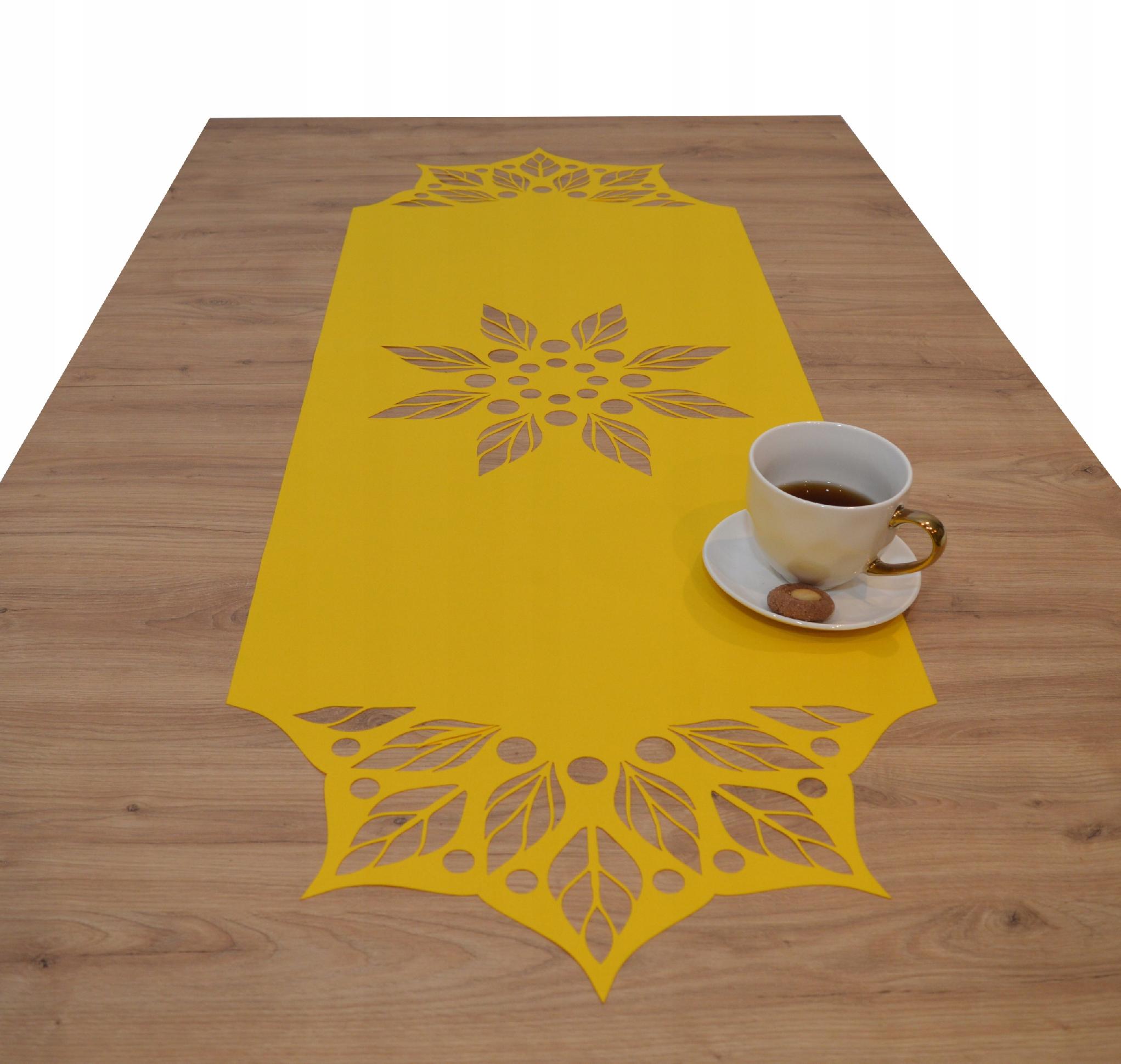 Bieżniki DEKOR 43x120 AŻUR wycinany laserowo szary