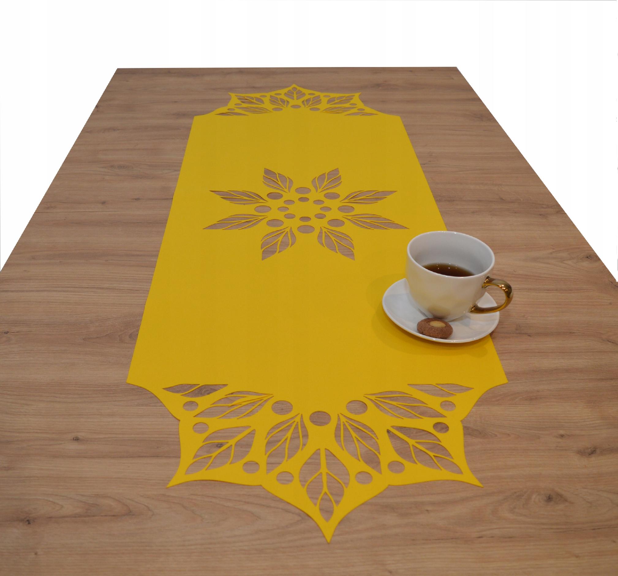 Bieżniki DEKOR 38x86 AŻUR wycinany laserowo zieleń