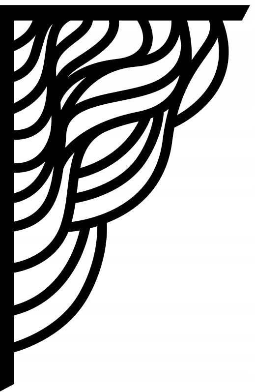 FIRANA NOWOCZESNA salon sypialnia AŻUR 4 czerń