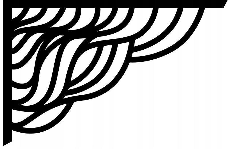 FIRANA NOWOCZESNA salon sypialnia AŻUR 4 czerń