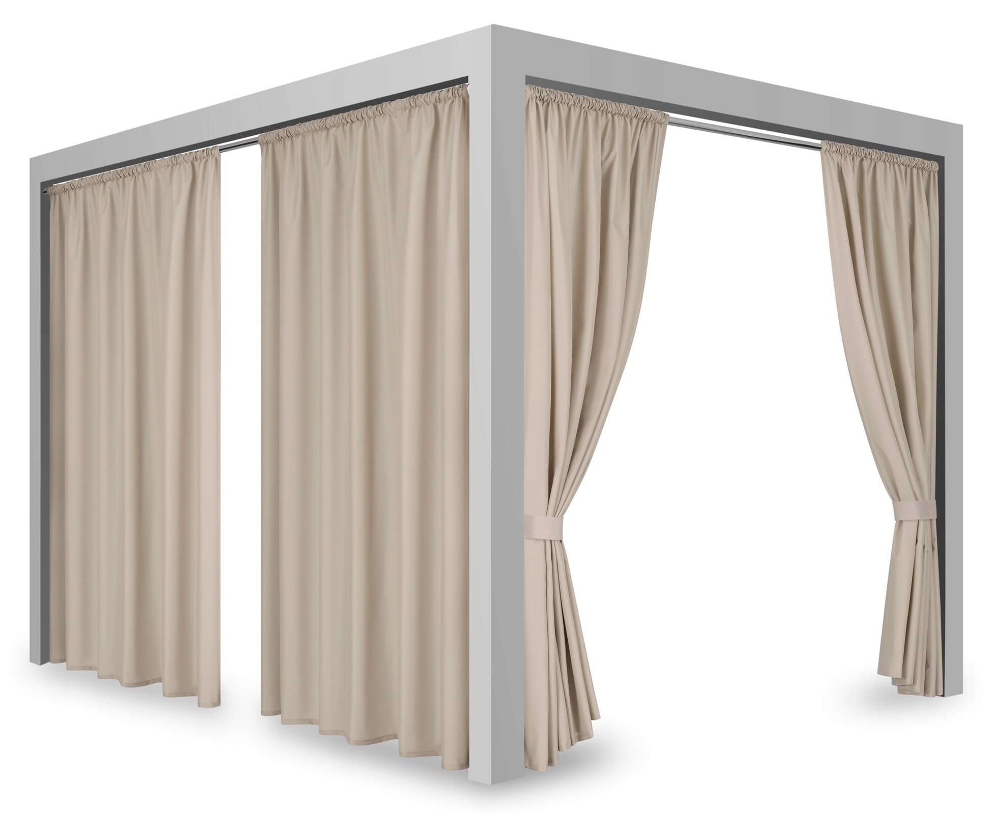 Zasłona ogrodowa TARAS balkon ALTANA 150x200 tunel