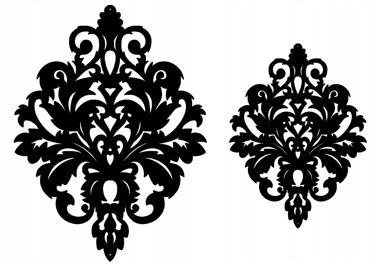 Z16 Zawieszka AŻUR ozdoba dekoracja GLAMUR biała