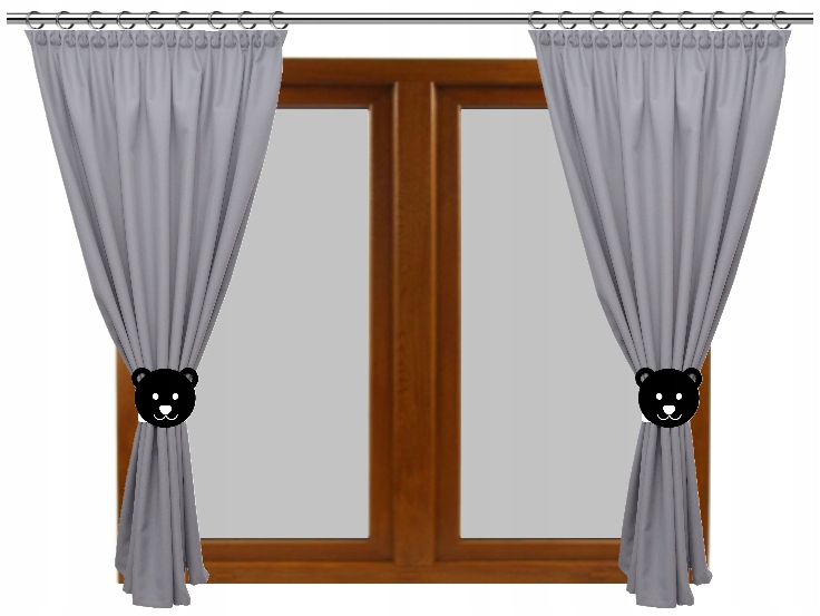 Zasłona dziecięca MIŚ firana KOLORY wybór