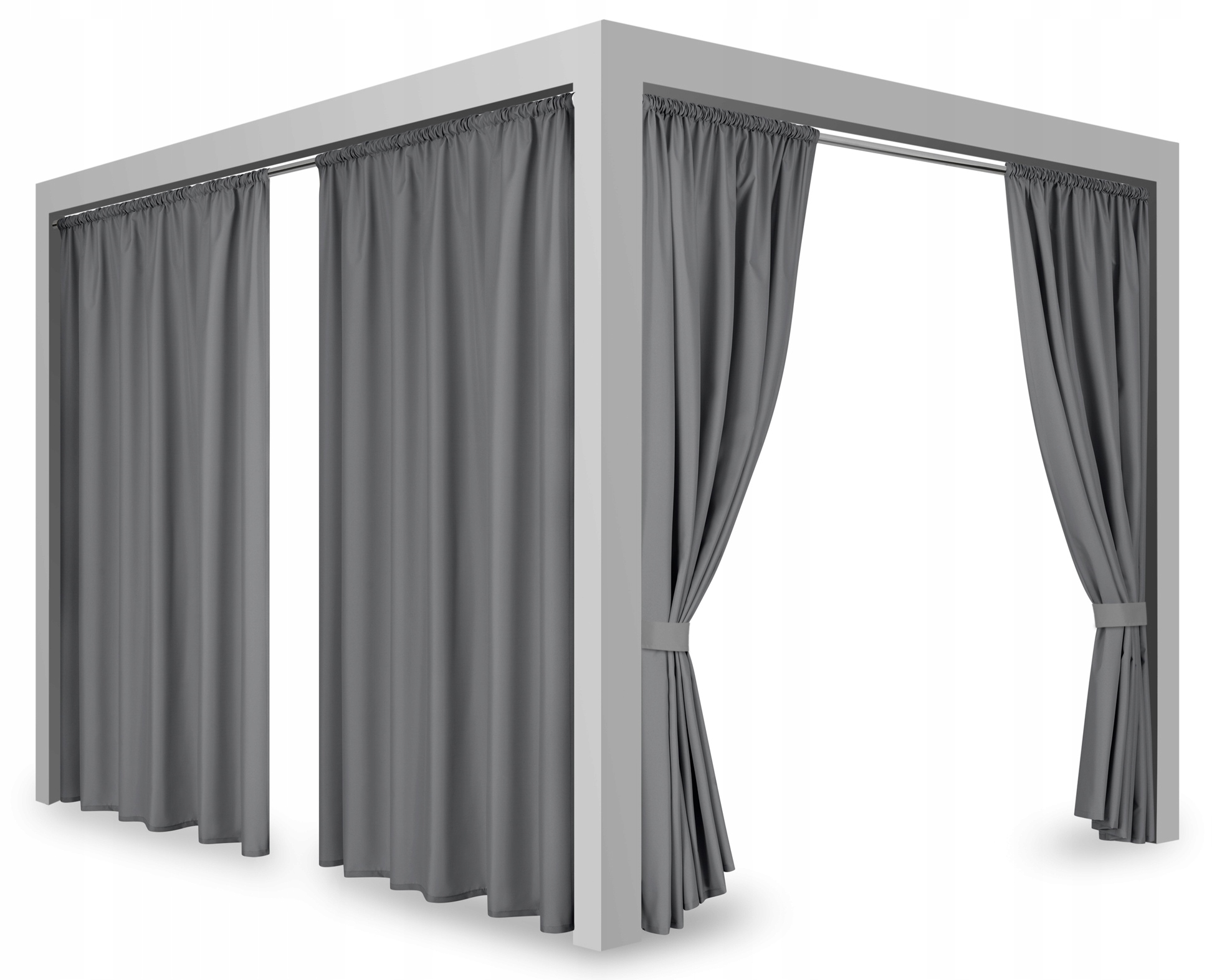 Zasłona ogrodowa TARAS balkon ALTANA 150x200 tunel