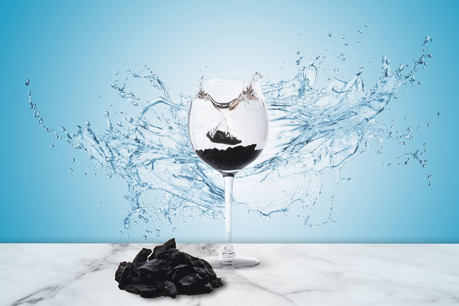 ZESTAW 5 szt. ORGINALNY SZUNGIT Z KARELII FILTR DO WODY AKTYWATOR