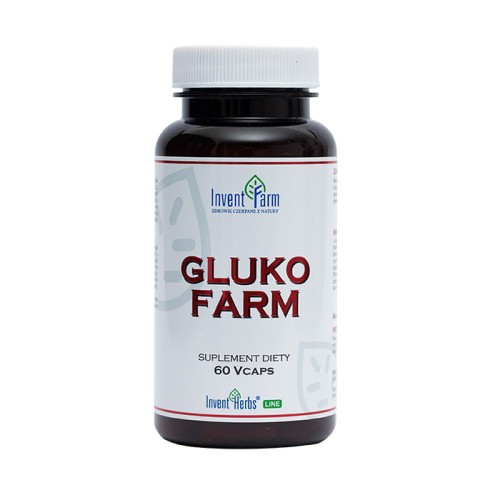 Gluko Farm Invent Farm Metabolizm Węglowodanów Reguluje Poziom Cukru 60 kap