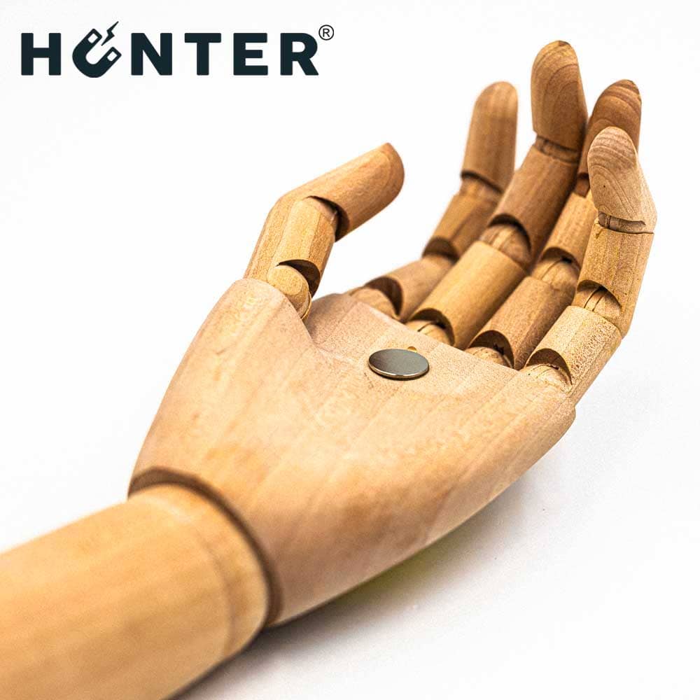 Magnes neodymowy 15x1mm walcowy /N45 z klejem 3M