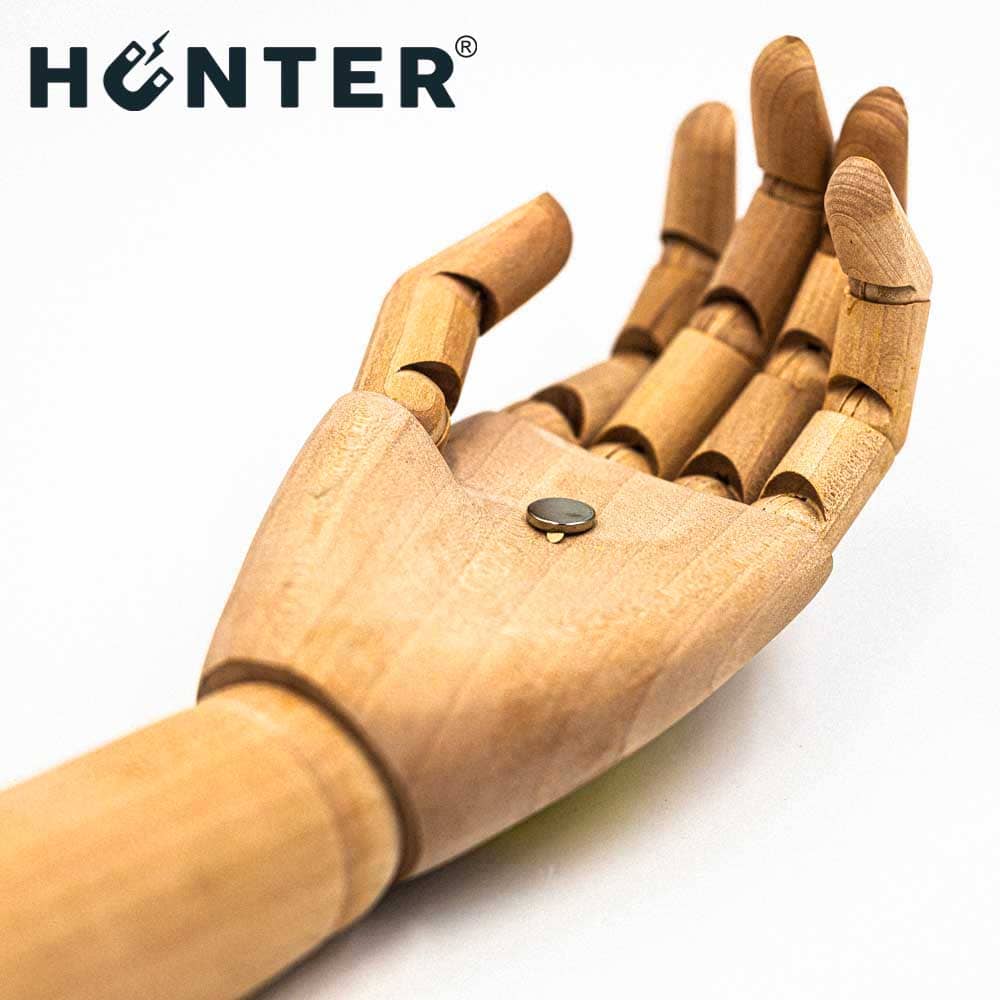 Magnes neodymowy 12x2 mm / N45 z klejem 3M