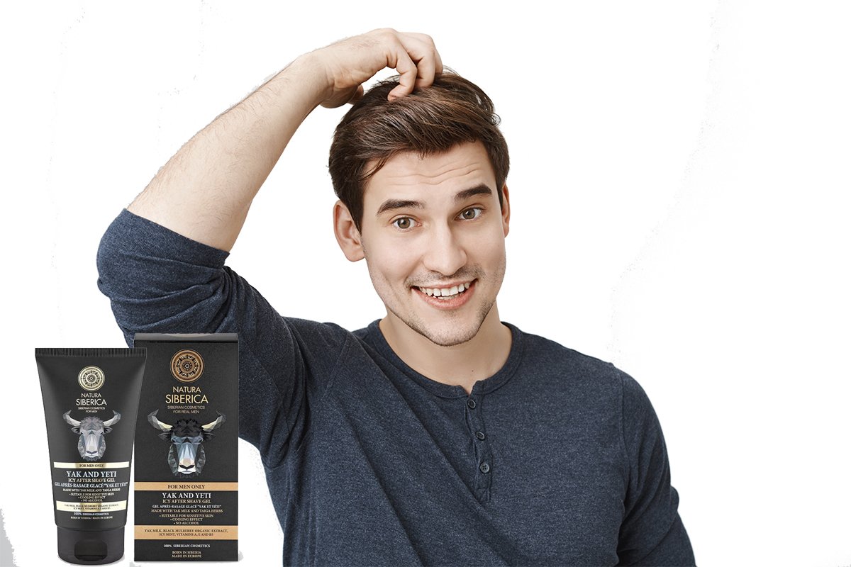 NATURA SIBERICA MEN CHŁODZĄCY ŻEL PO GOLENIU DLA MEŻCZYZN 150 ml