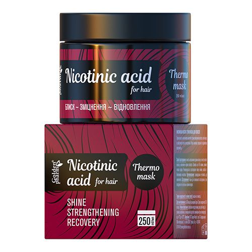 KWAS NIKOTYNOWY NIACYNA MASKA TERMICZNA AKTYWATOR WZROSTU WLOSÓW 250 ml