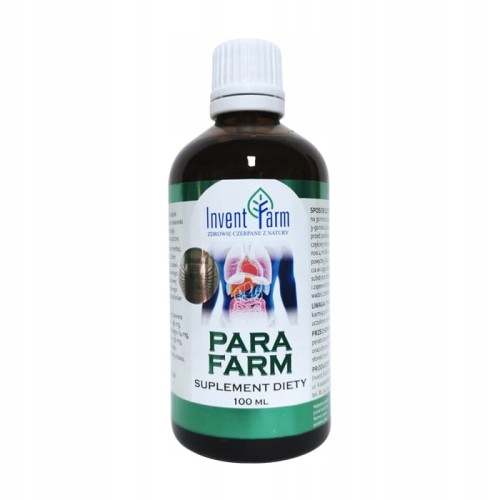 PARA FARM krople Invent Farm KOMPLEKS ZIÓŁ Piołun Dynia Oczyszczanie 100ml