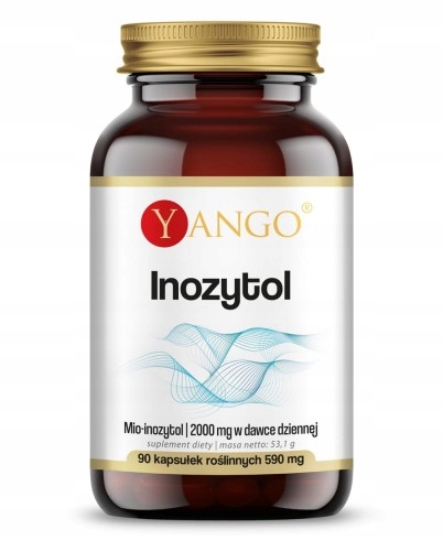Mio-Inozytol 500mg 90 kapsułek - równowaga cukrowa