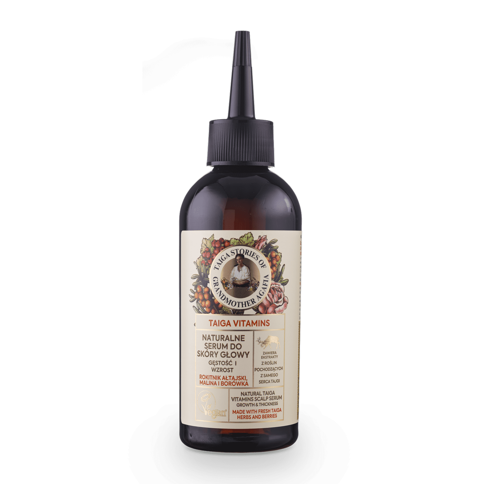 BABUSZKA AGAFIA SERUM WCIERKA POBUDZAJĄCE WZROST WŁOSÓW ROKITNIK 170 ml