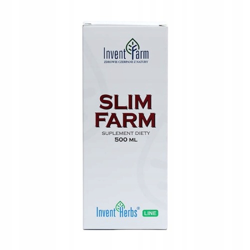 Slim Farm Odchudzanie Kontrola Wagi Metabolizm Invent Farm 500ml