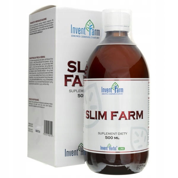 Slim Farm Odchudzanie Kontrola Wagi Metabolizm Invent Farm 500ml