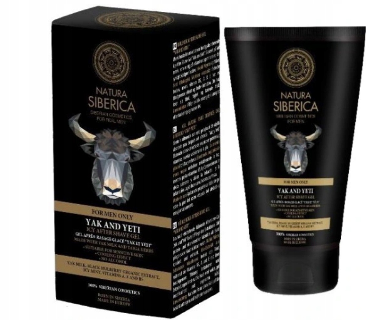 NATURA SIBERICA MEN CHŁODZĄCY ŻEL PO GOLENIU DLA MEŻCZYZN 150 ml