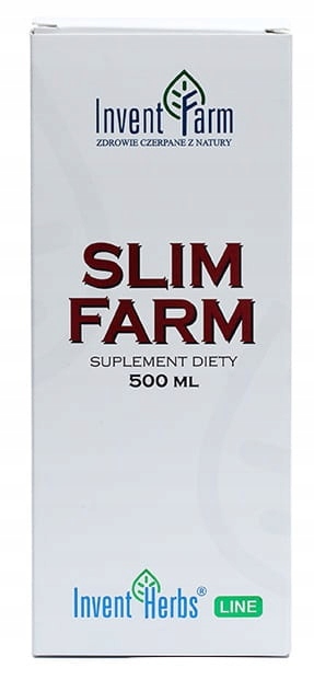 Slim Farm Odchudzanie Kontrola Wagi Metabolizm Invent Farm 500ml