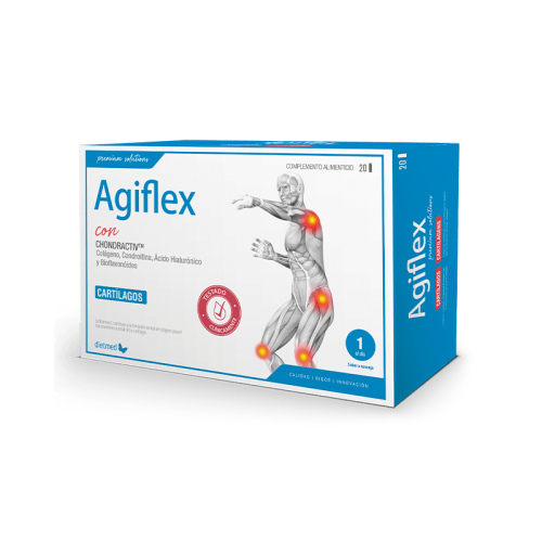 Agiflex z Chondroactiv Kolagen Morski Chondroityna 20 butelek po 15ml