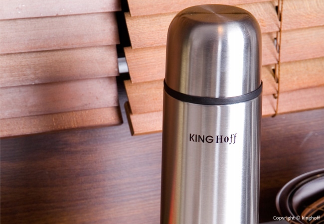 TERMOS STALOWY 750 ml CLICK-CLACK KINGHOFF KH-4053