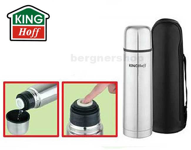 TERMOS STALOWY 750 ml CLICK-CLACK KINGHOFF KH-4053