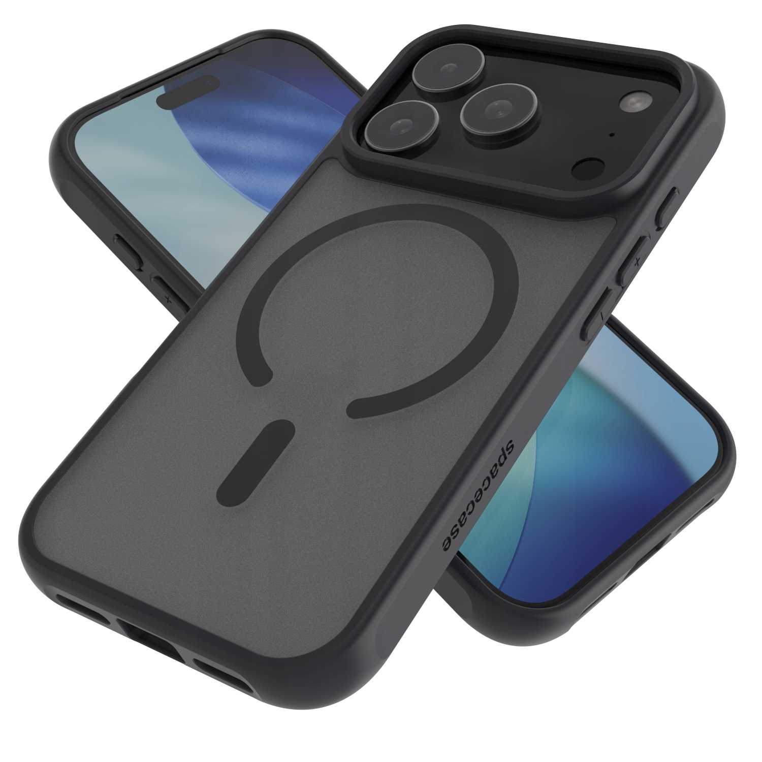 Spacecase Hybrid Mag iPhone 17 Pro black