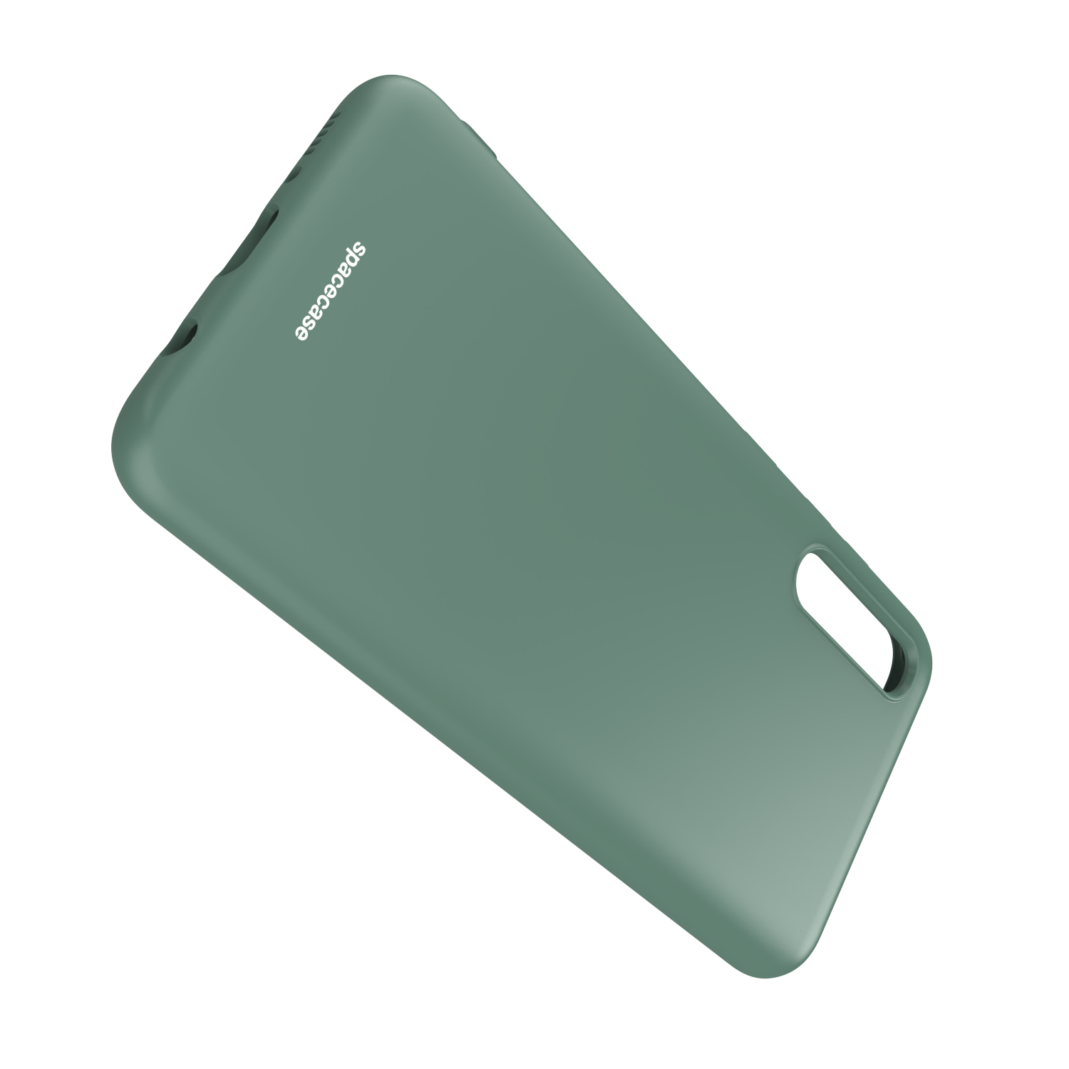 Spacecase Silicone Case Galaxy A70 Dark Green