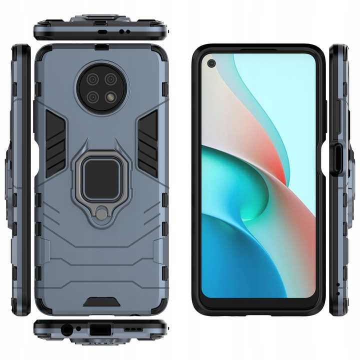 Spacecase X-Ring Redmi Note 9T 5G Niebieski