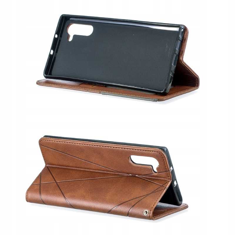 Zaps Origami Galaxy Note 10 Brązowy