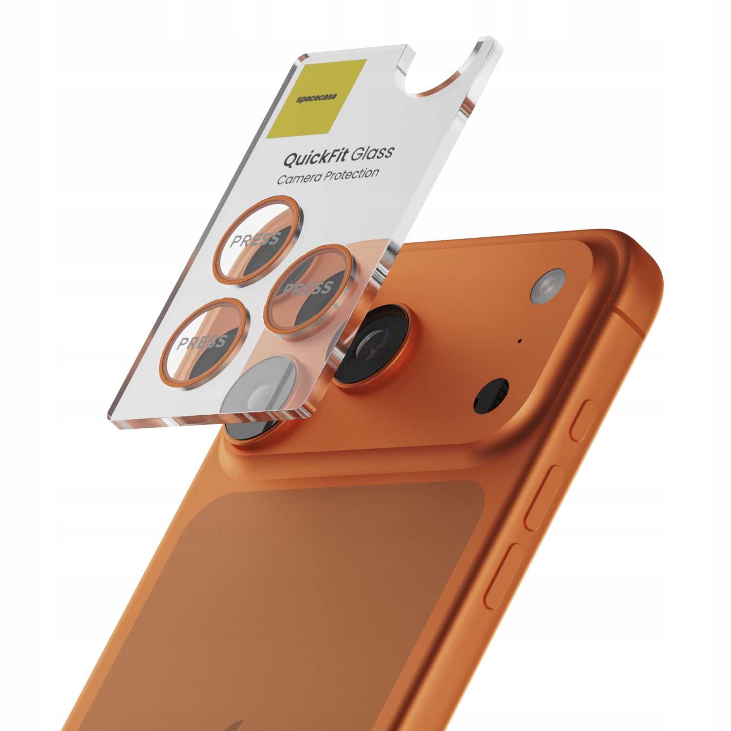 Spacecase Quickfit Camera iPhone 17 Pro / 17 Pro Max orange