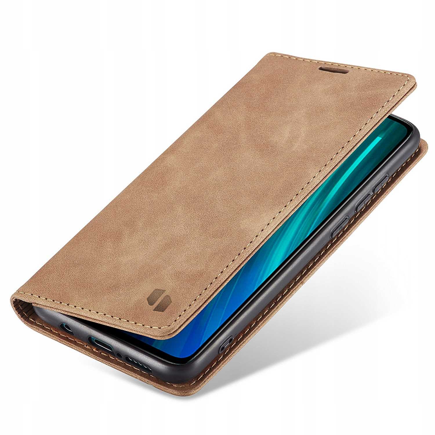 Spacecase Wallet Redmi Note 8 Pro Light Brown