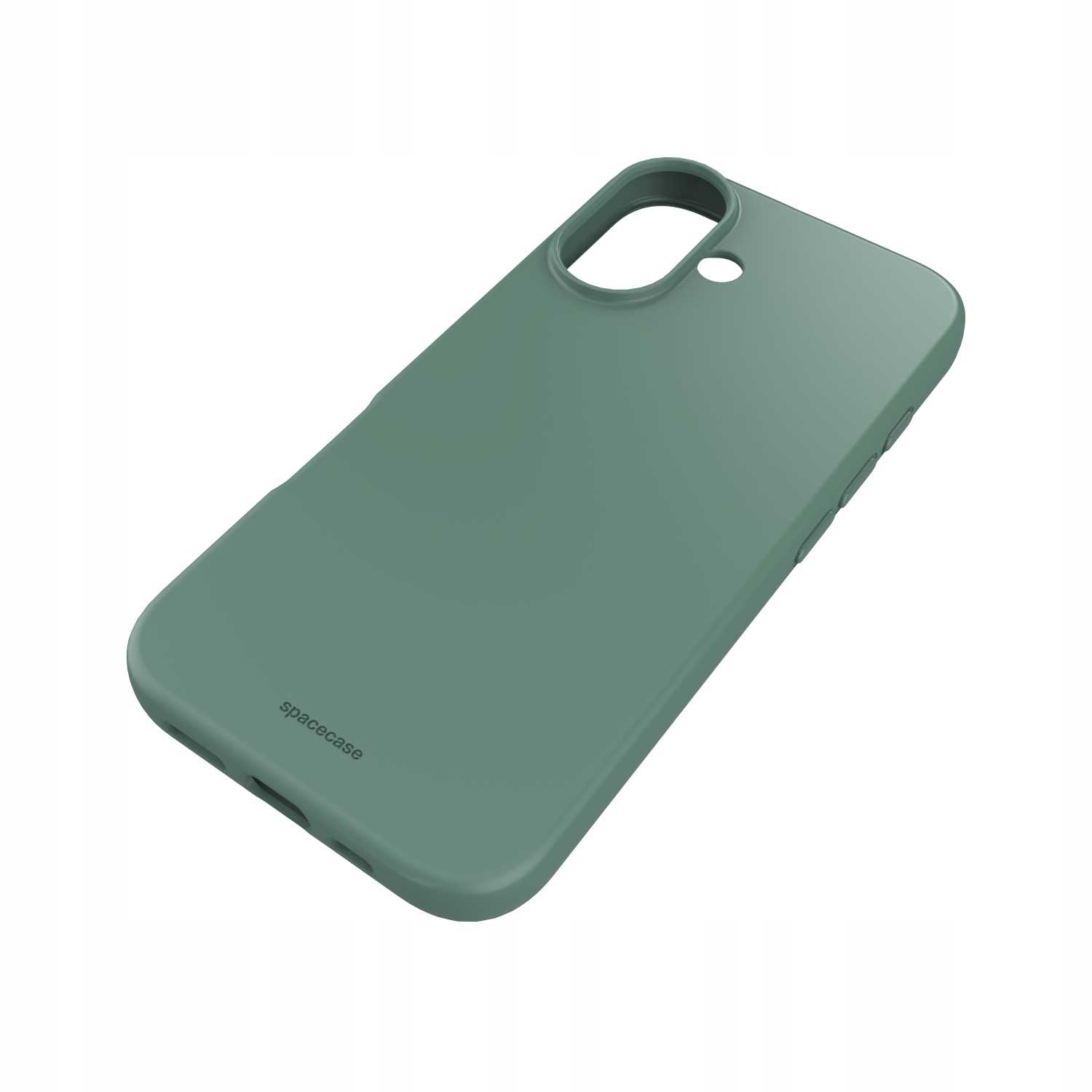 Spacecase Silicone Case iPhone 16 dark green