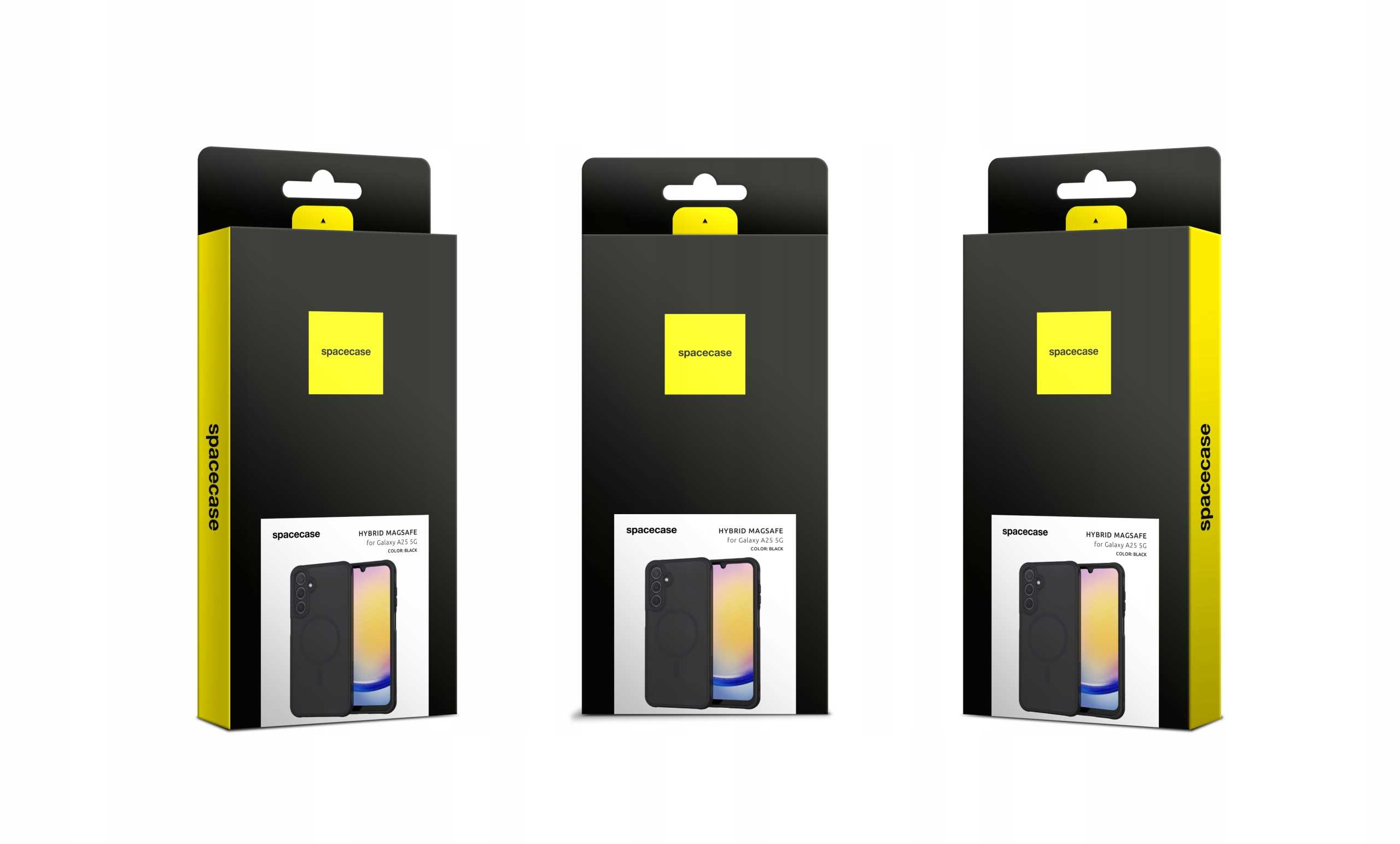 Spacecase Hybrid Mag Galaxy A25 5G black