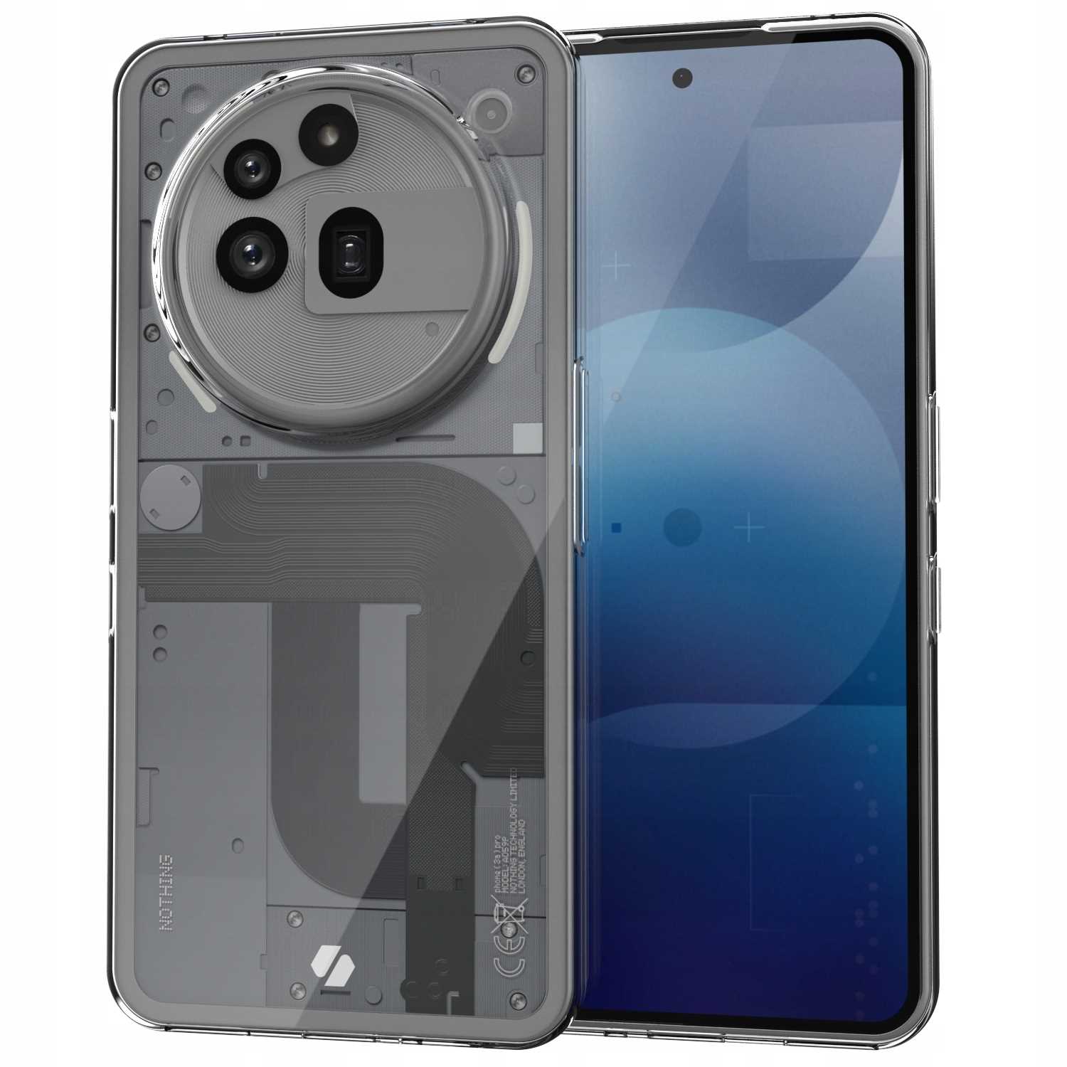 Spacecase Clear Case Nothing Phone 3a Pro