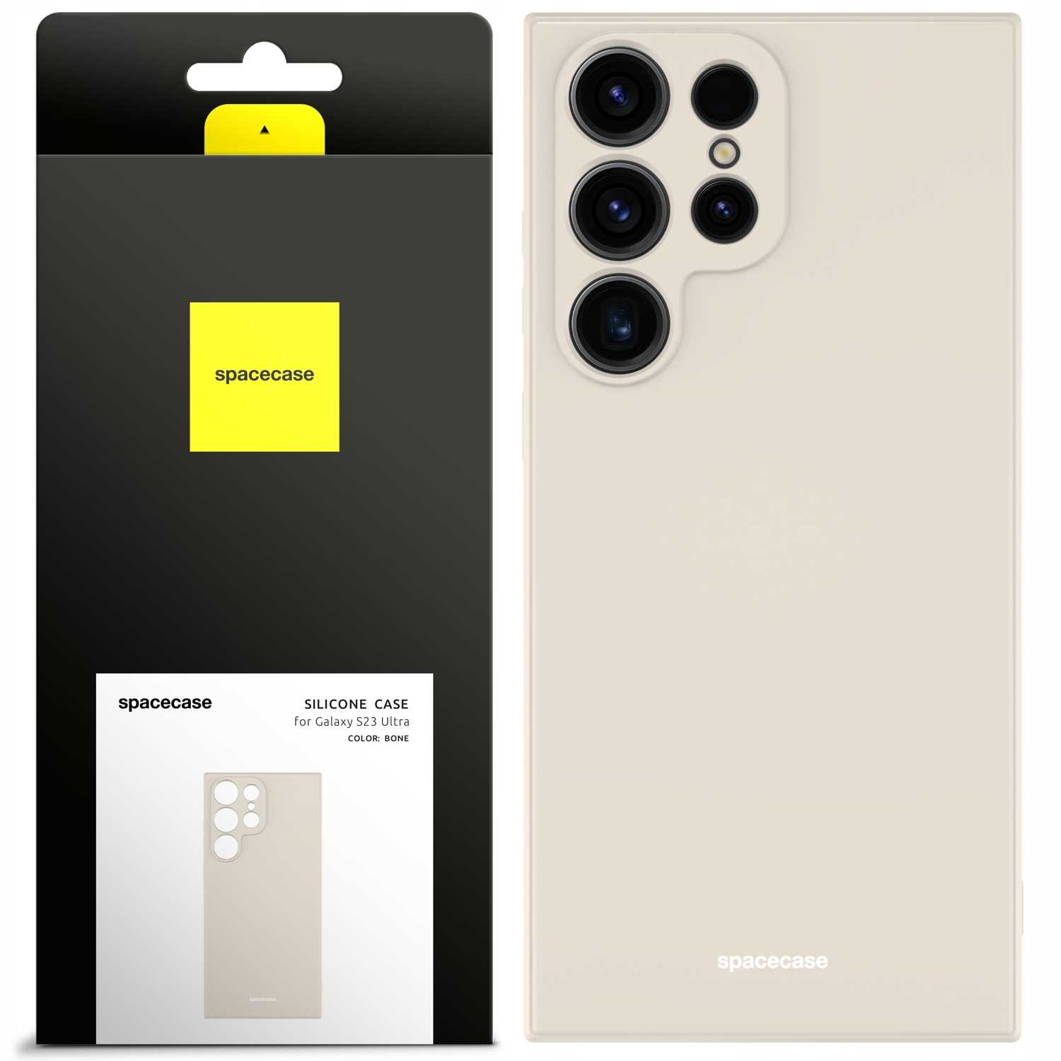 Spacecase Silicone Case Galaxy S23 Ultra Bone