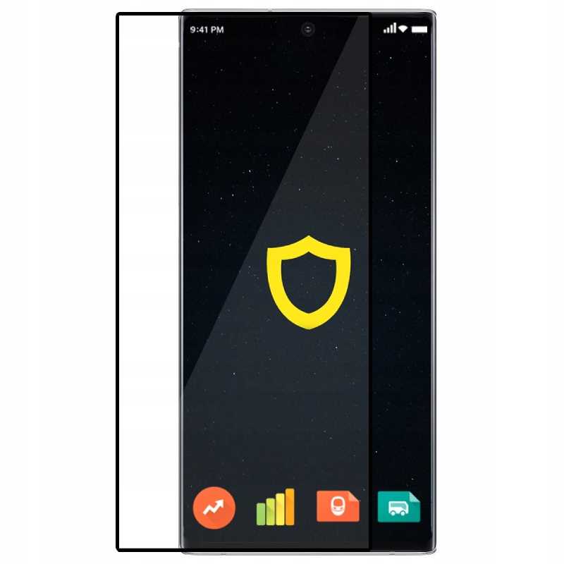 Spacecase Glass 3D 2.0 Galaxy S22 Ultra Czarny