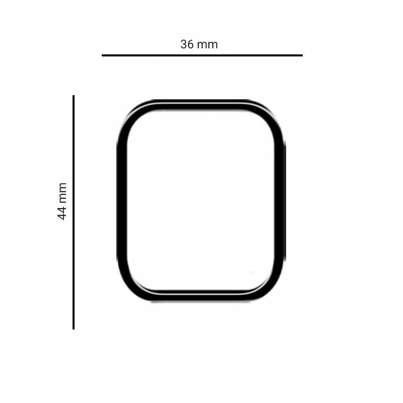 Spacecase Hybrid Glass Amazfit BIP 3 / 3 Pro