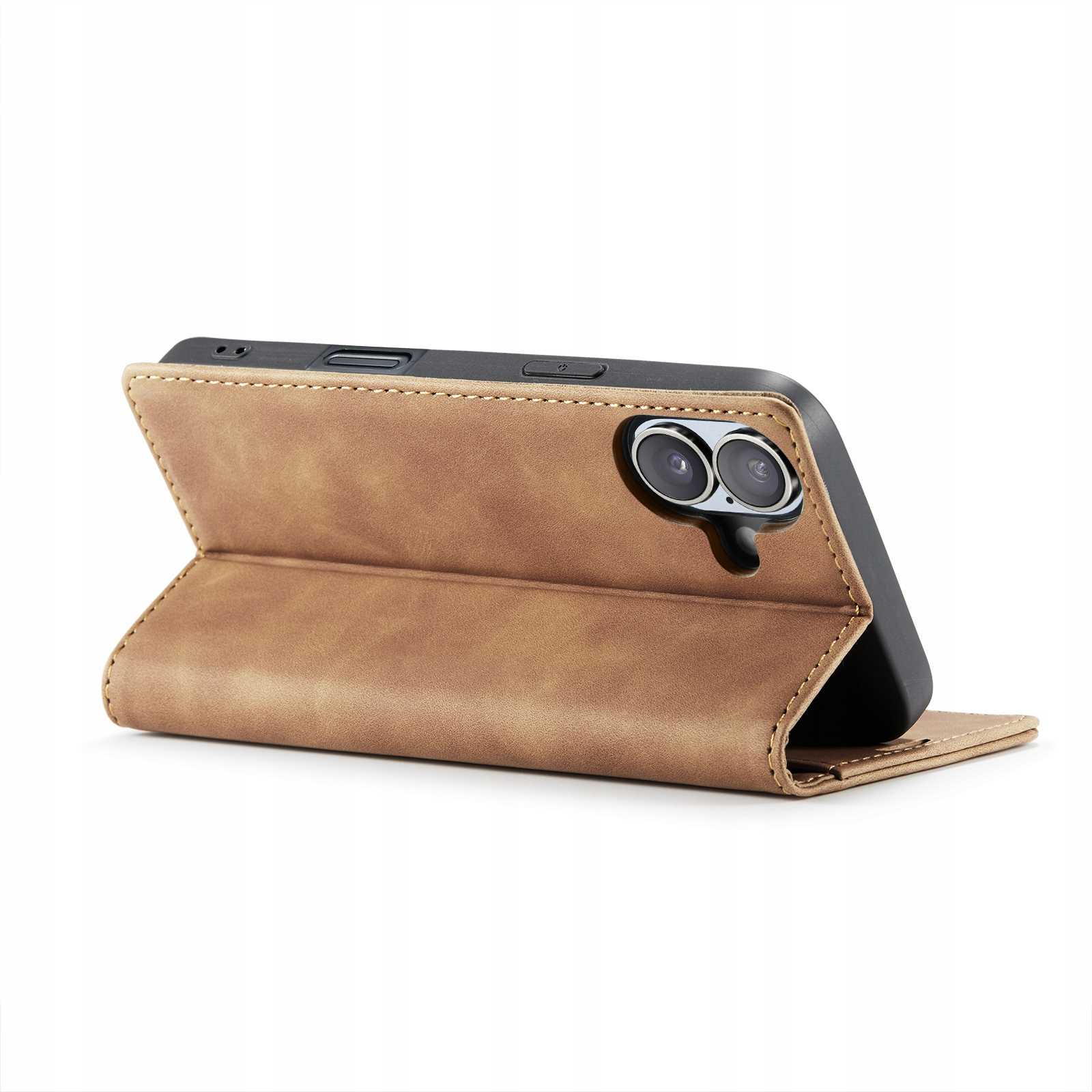 Spacecase Wallet iPhone 16 light brown