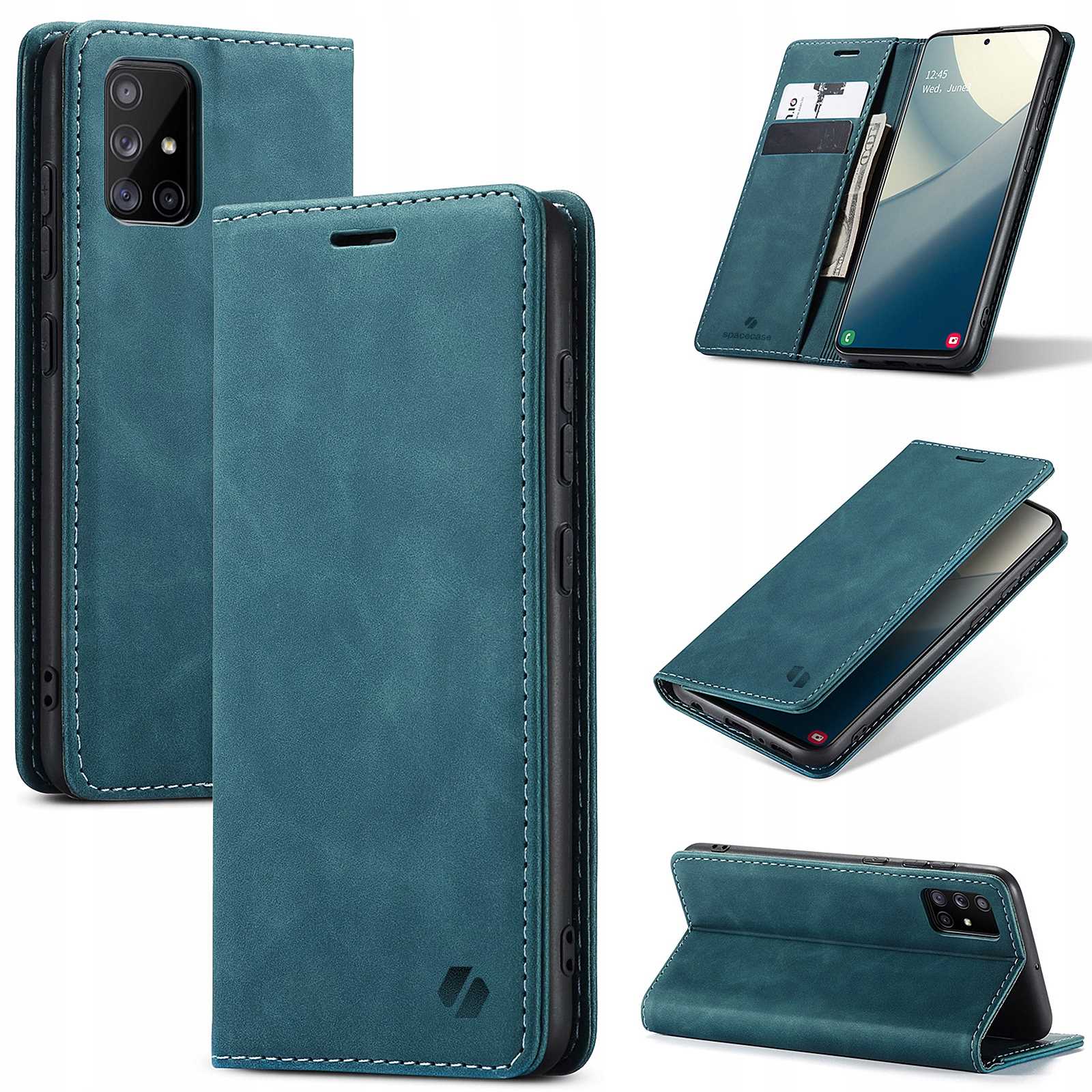 Spacecase Wallet Galaxy A51 blue