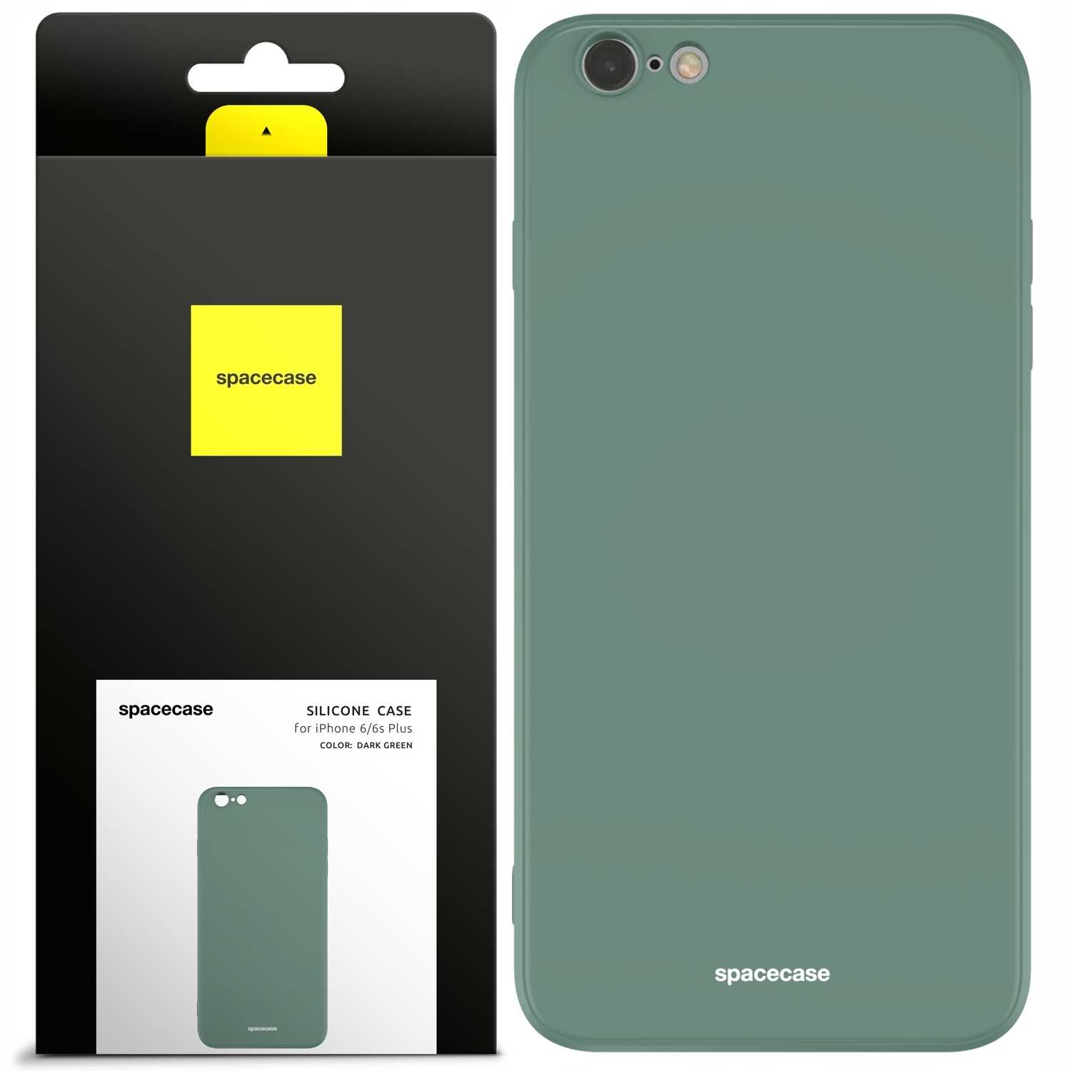 Spacecase Silicone Case iPhone 6/6s Plus dark green