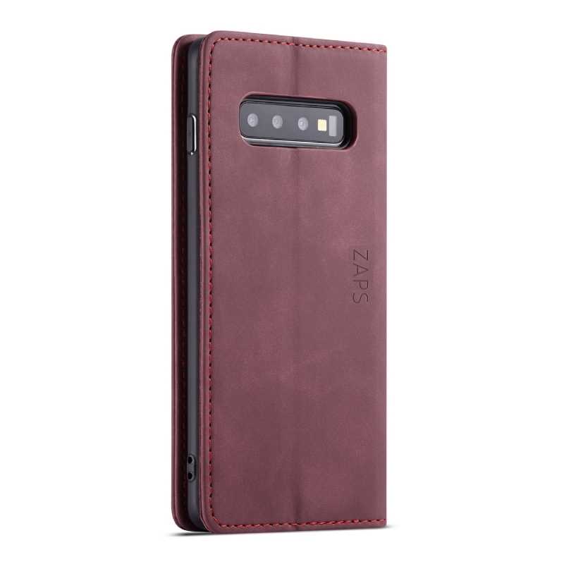 Spacecase Wallet Galaxy S10E Wiśniowy