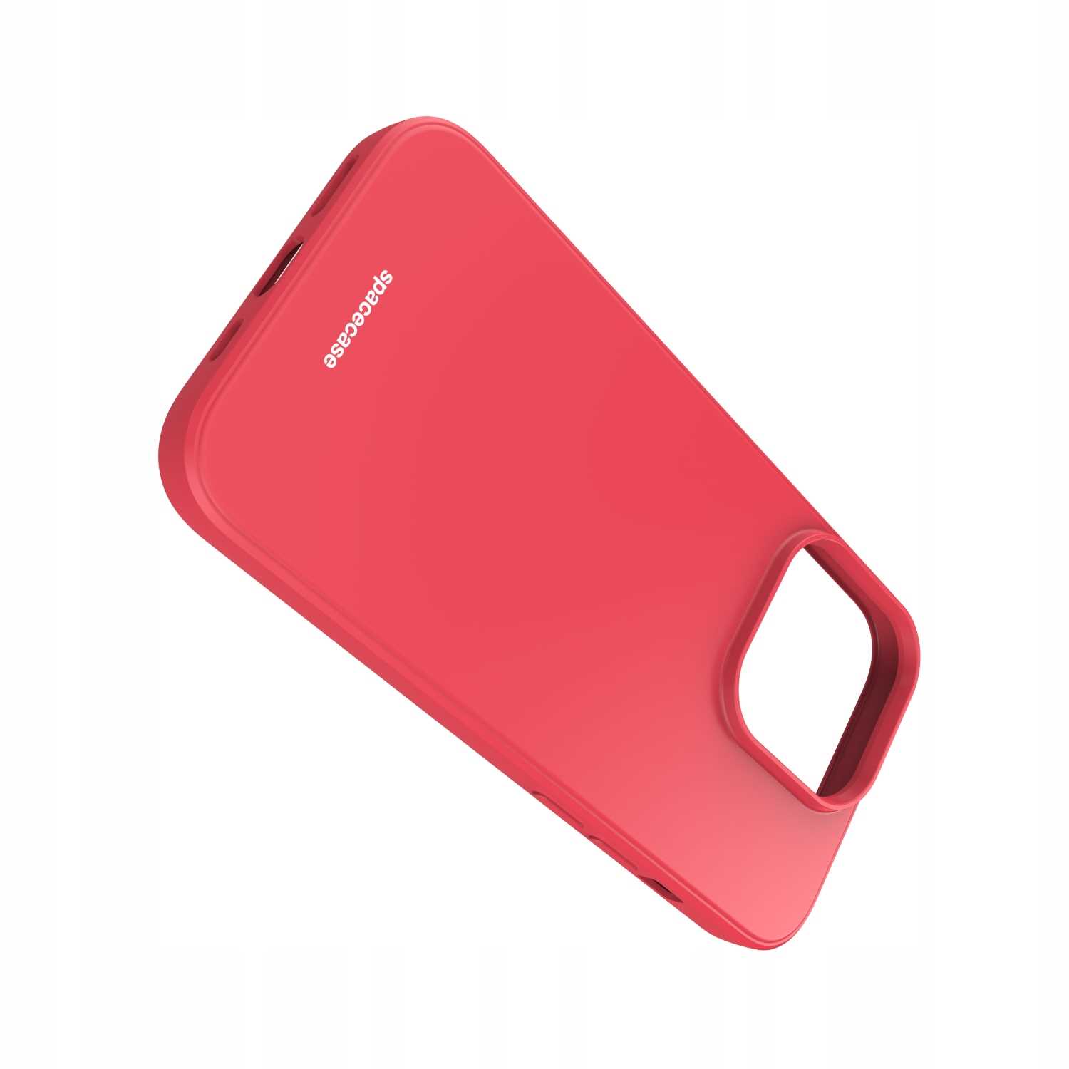 Spacecase Silicone Case iPhone 14 Pro red