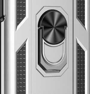 Spacecase Ring Nx Galaxy A41 Srebrny