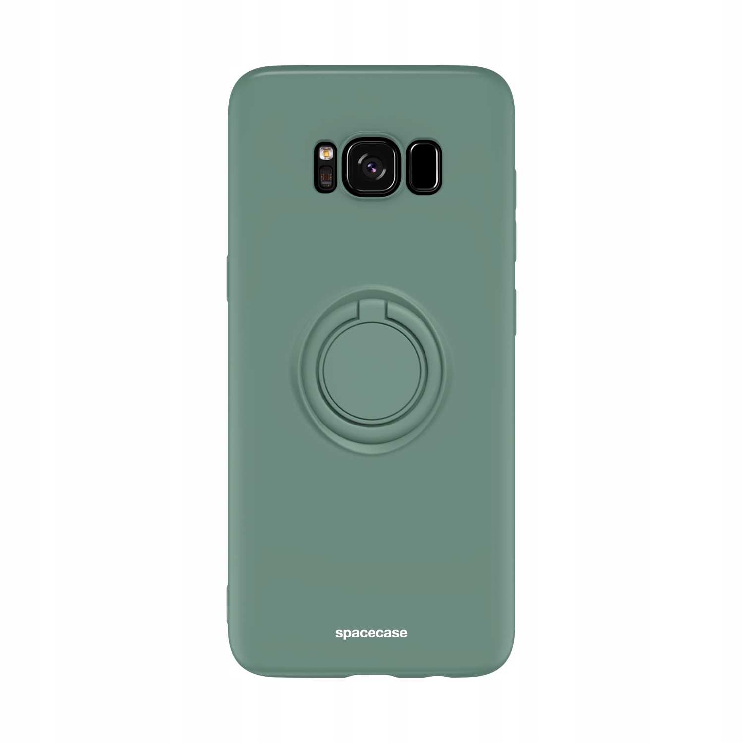 Spacecase Silicone Ring Galaxy S8 dark green