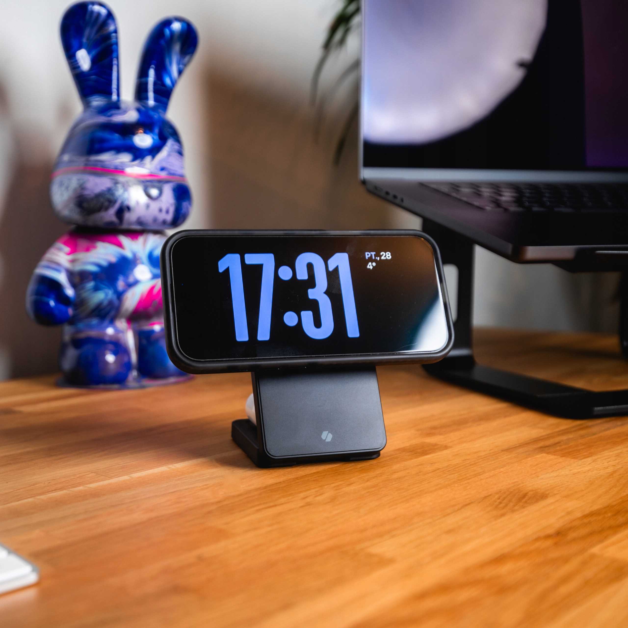 Spacecase Wireless Charger 2In1 Magcharge Wm5B Black