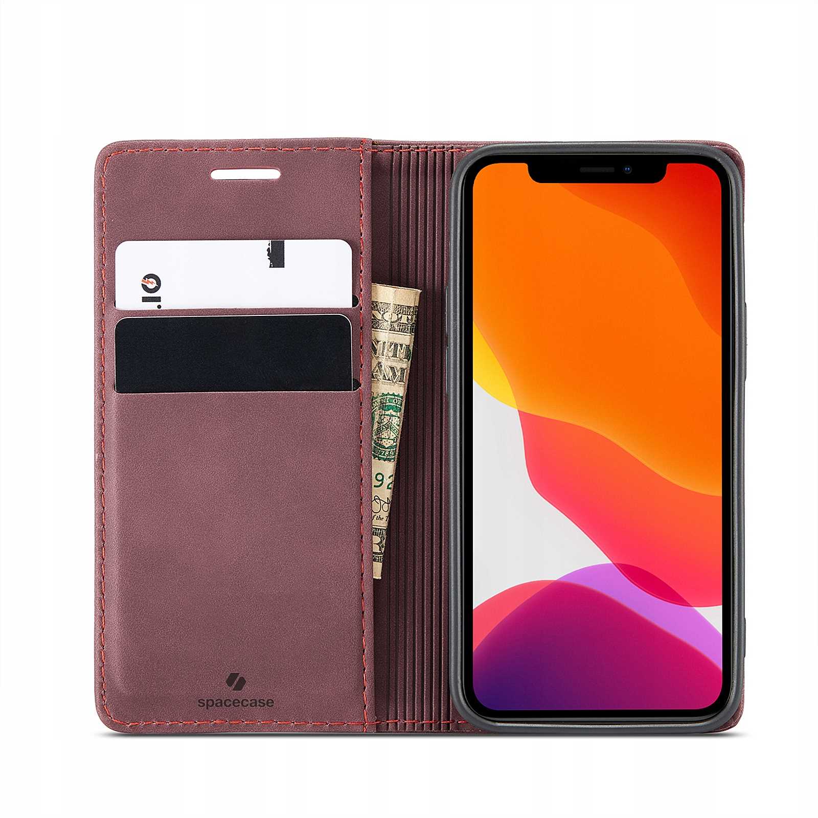 Spacecase Wallet Iphone 12 Mini Red