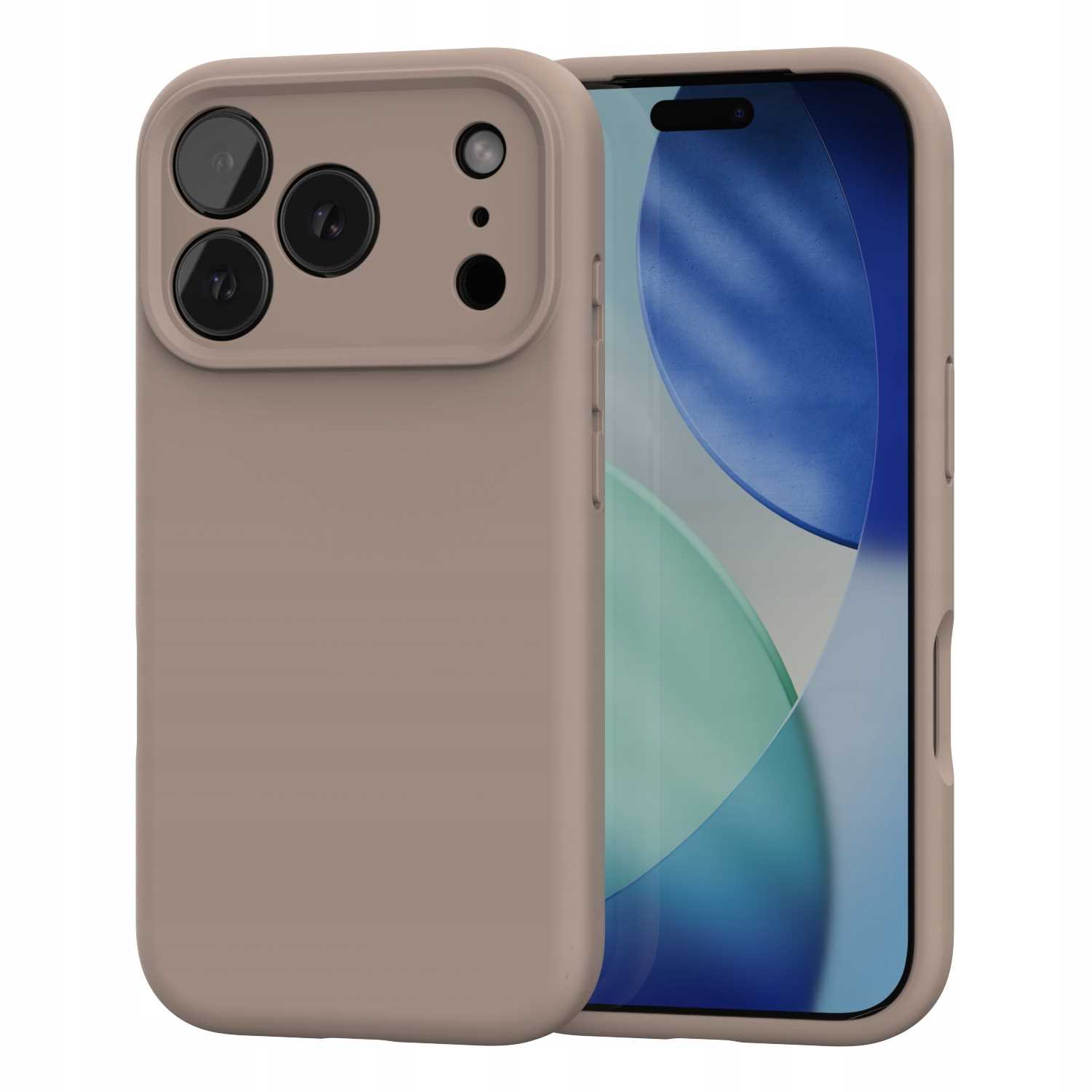 Spacecase Silicone Mag iPhone 17 Pro brown