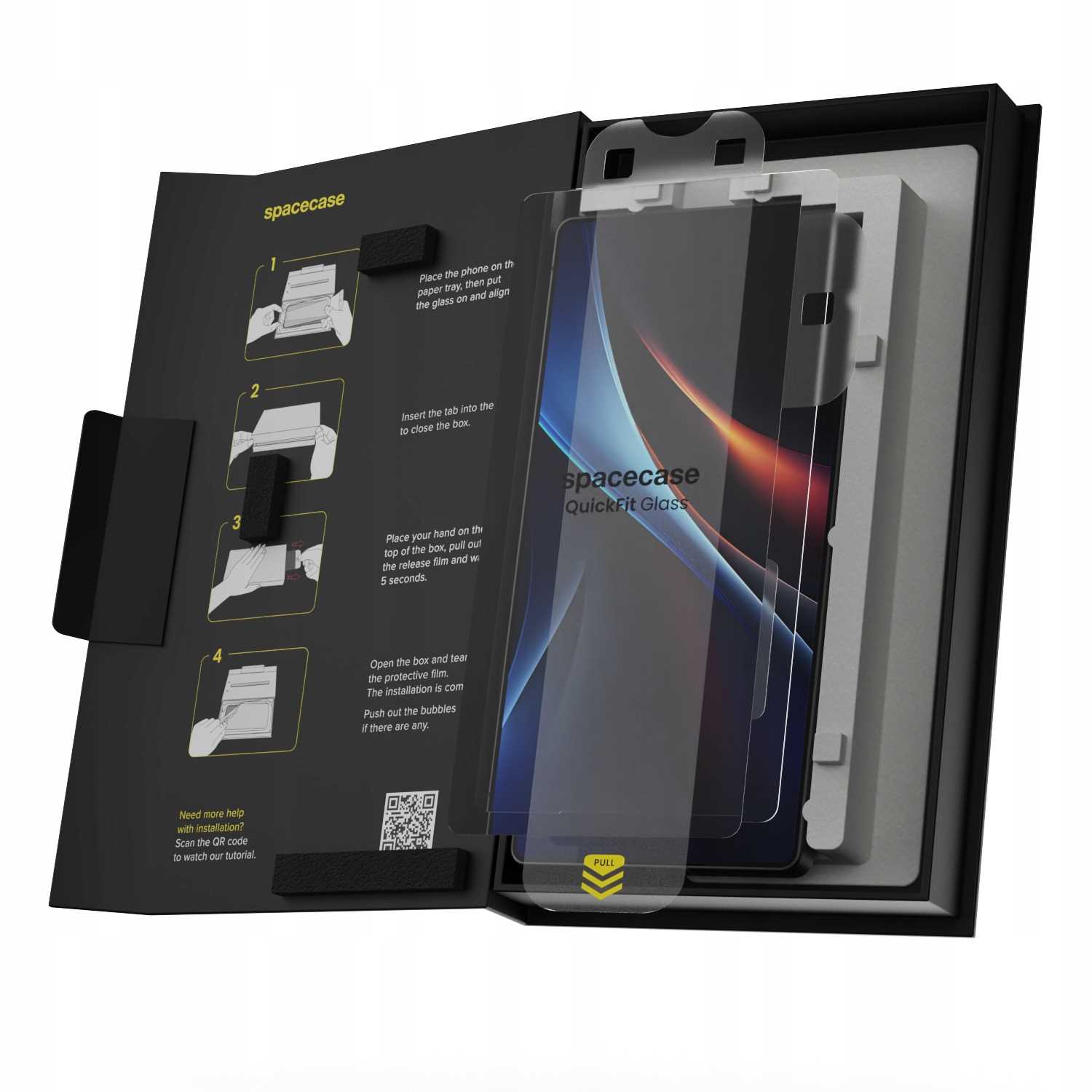 Spacecase QuickFit Glass Galaxy S25 Ultra