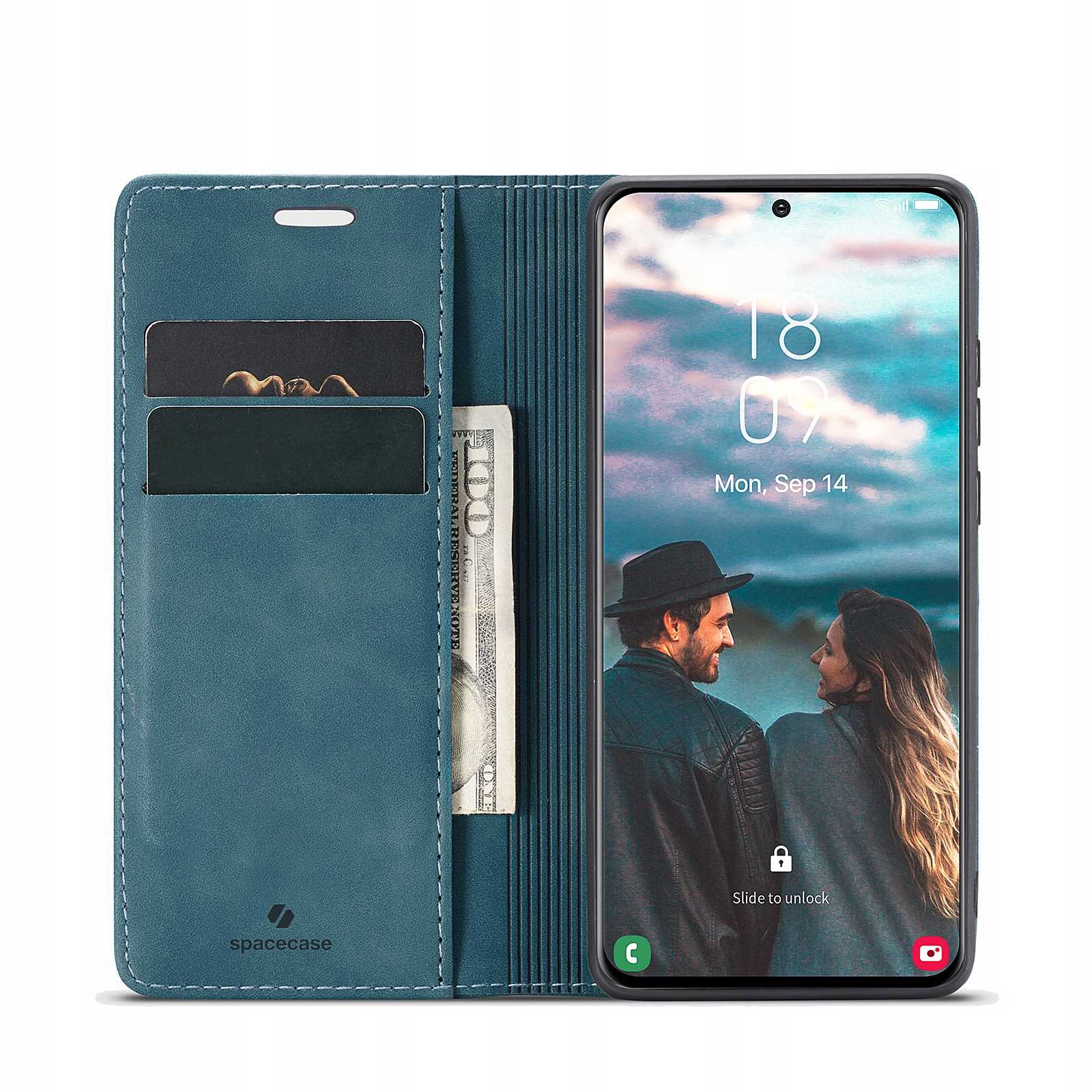 Spacecase Wallet Galaxy S21 Fe Blue