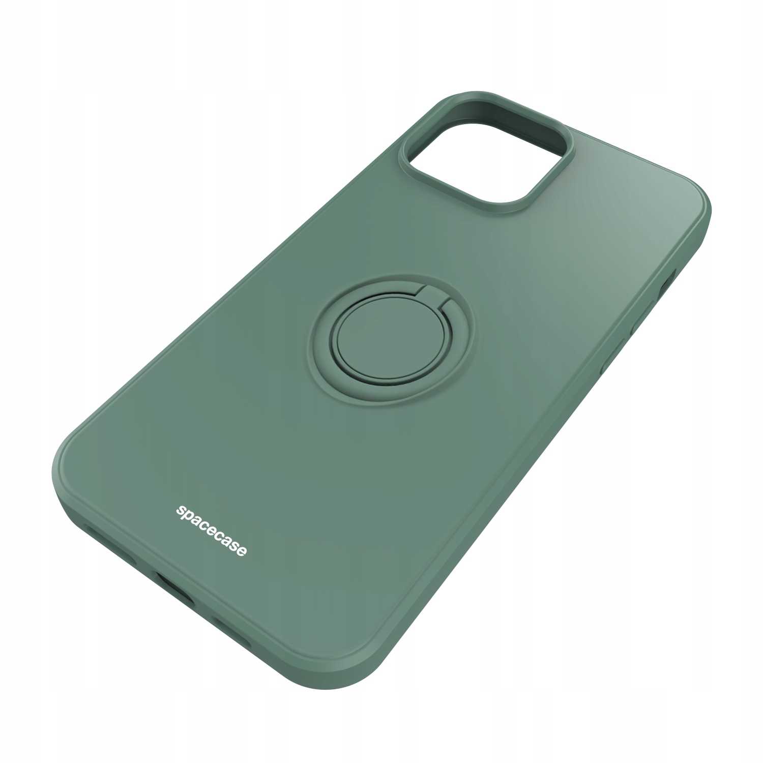 Spacecase Silicone Ring iPhone 13 Pro Max dark green